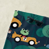 Kikker-rantsoenchauffeurs Kinder Strandlaken (In situ)