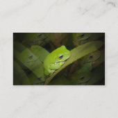 Kikker Reflectie Visitekaartje (Achterkant)