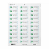 Kikker Return Address Labels (Full Sheet)