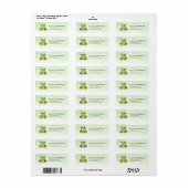 Kikker Return Address Labels (Full Sheet)