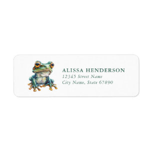 Kikker Return Address Labels