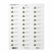 Kikker Return Address Labels (Full Sheet)
