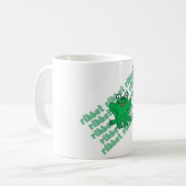 Kikker Ribbet Koffiemok (Voorkant links)
