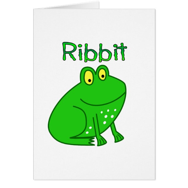 Kikker Ribbit (Voorkant)