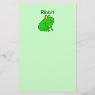Kikker Ribbit Briefpapier