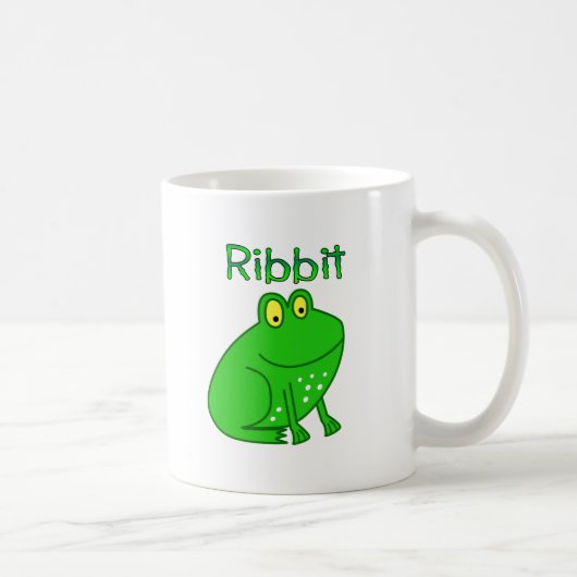 Kikker Ribbit Koffiemok (Rechts)
