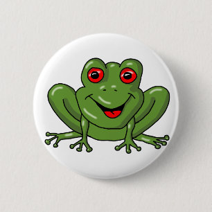 kikker ronde button 5,7 cm