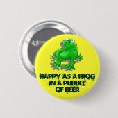 kikker ronde button 5,7 cm (Voorkant /achterkant)