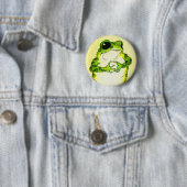 Kikker Ronde Button 5,7 Cm (In situ)