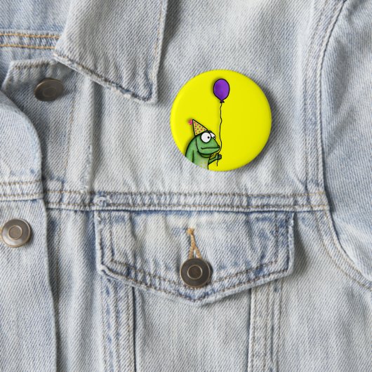 Kikker Ronde Button 5,7 Cm (In situ)