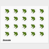 Kikker Ronde Sticker (Vel)