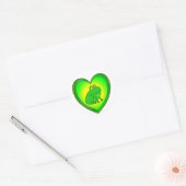 Kikker Ronde Sticker (Envelop)