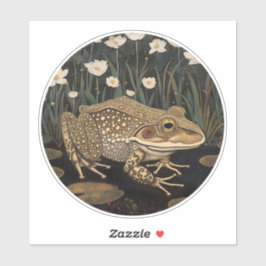 Kikker Ronde Sticker