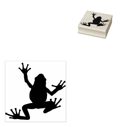 Kikker Rubberstempel (Gestempeld)