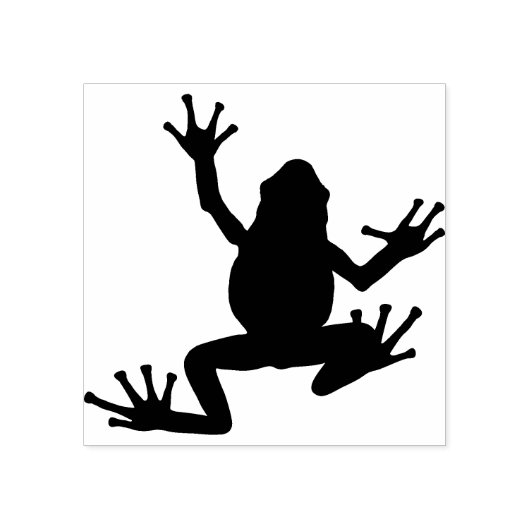 Kikker Rubberstempel (Afrduk)