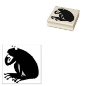 Kikker Rubberstempel (Gestempeld)