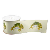 Kikker Satin Ribbon Aangepaste kleuren Satijnen Lint (Spoel)