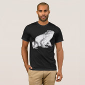Kikker Shirt Bullfrog Art T-shirt Cool Frog Gift (Voorkant volledig)