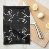 Kikker Skeletten Theedoek (Quarter Fold)