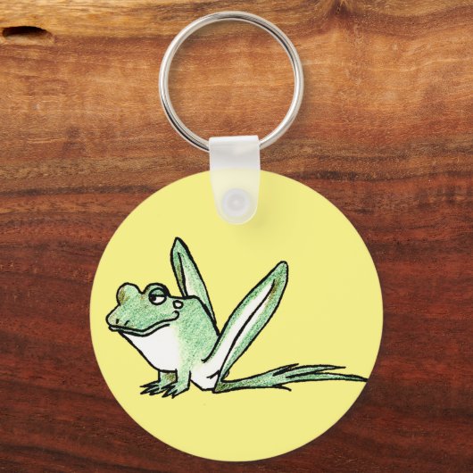 Kikker Sleutelhanger (Achterkant)