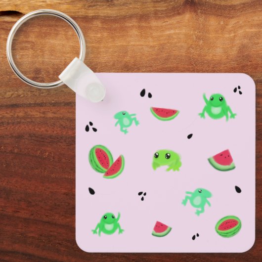 Kikker-Sleutelhanger Sleutelhanger (Voorkant)