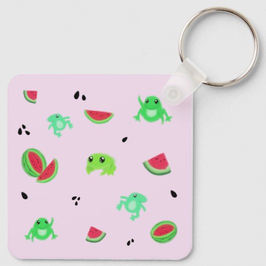Kikker-Sleutelhanger Sleutelhanger (Achterkant)