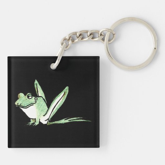 Kikker-Sleutelhanger Sleutelhanger (Achterkant)