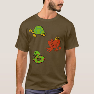 Kikker Snake Turtle sticker pack kikkerschildpad a T-shirt