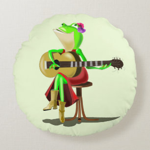 Kikker speelt gitaar Kussens
