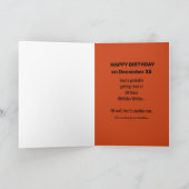 Kikker speelt trompet kerstfeest wenskaart kaart (Binnen)