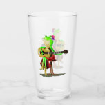 Kikker spelen gitaar - Romantisch - Liefde Glas<br><div class="desc">Kikker spelen gitaar - Romantisch - Liefde</div>