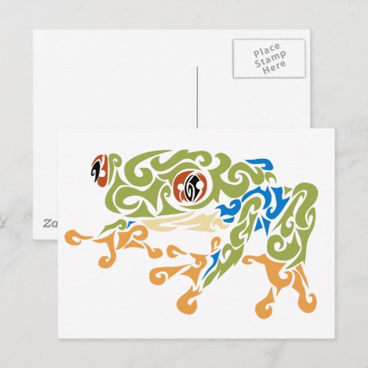 Kikker Squirels Briefkaart (Voorkant / Achterkant)