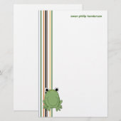 Kikker ・ Stationery Briefpapier (Voorkant / Achterkant)