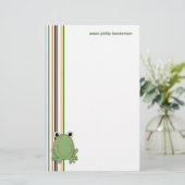 Kikker ・ Stationery Briefpapier (Staand voorkant)