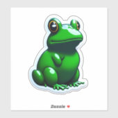 Kikker Stickers Ribbiting Decoratieve Opties (Vel)
