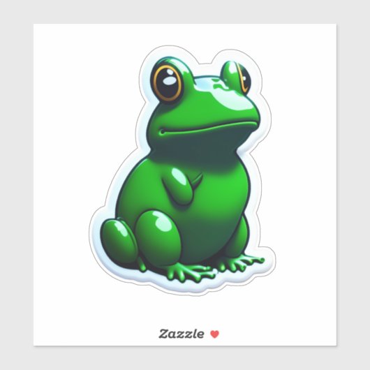 Kikker Stickers Ribbiting Decoratieve Opties (Vel)