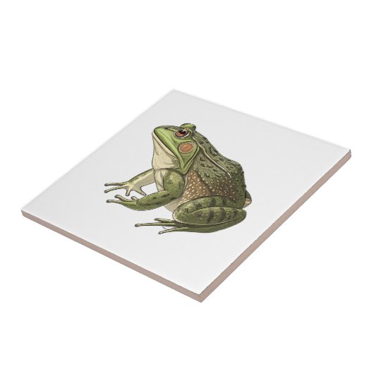 Kikker Tegeltje (Zijkant)