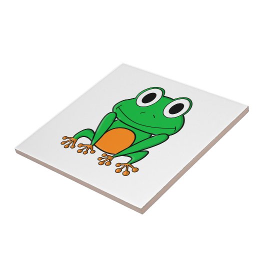 Kikker Tegeltje (Zijkant)