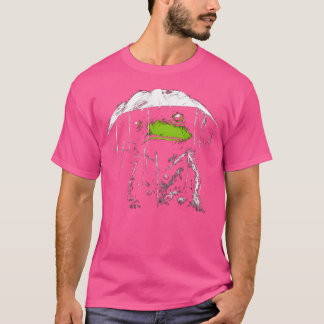 Kikker Tekenen Animal Art Frog T-shirt