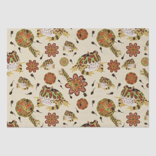 Kikker Tissuepapier (Voorkant)