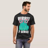 Kikker Toad Ribbit van Genius T-shirt (Voorkant volledig)