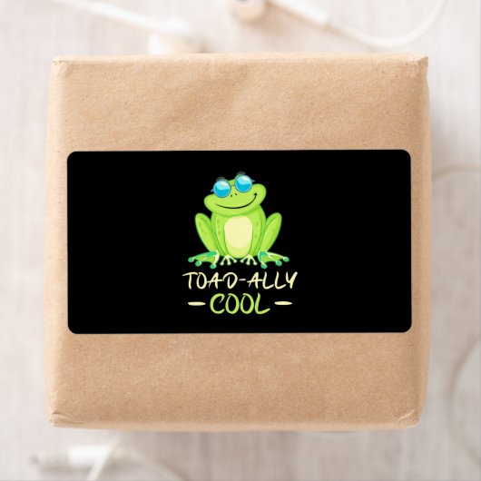 Kikker Toadally Cool Etiket (Insitu)