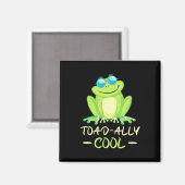 Kikker Toadally Cool Magneet (Voorkant / Achterkant)