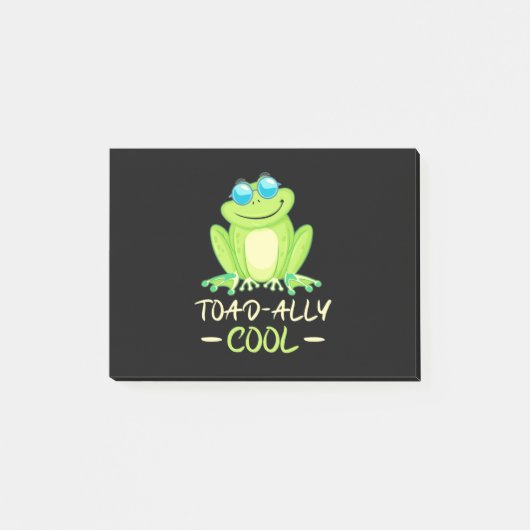 Kikker Toadally Cool Post-it® Notes (Voorkant)