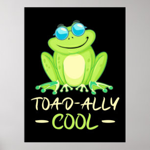 Kikker Toadally Cool Poster