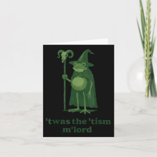 Kikker Tovenaar Meme Twas The Tism Mlord Kaart