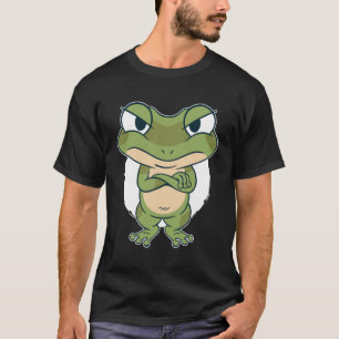 Kikker TShirt  Cute Green Frog Shirt   Funny Frog