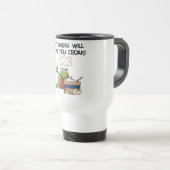 Kikker Tshirts en geschenken Reisbeker (Voorkant rechts)