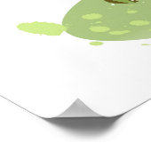 Kikker uit een ufo poster (Hoek)