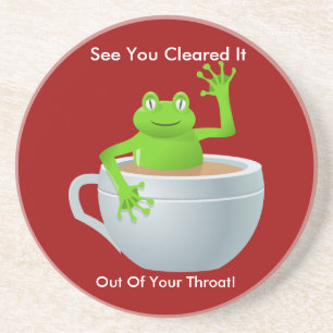 Kikker uit uw Onderzetter